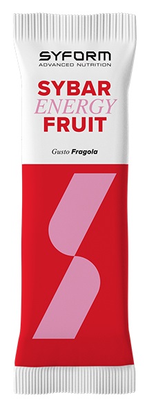 SYBAR ENERGY FRUIT BARRETTA FRAGOLA 40 G - Farmacia-flash.it