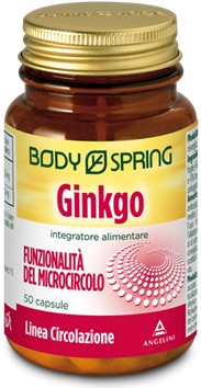 BODY SPRING GINKGO BILOBA 50 CAPSULE - Farmacia-flash.it