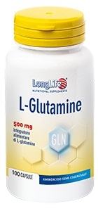 LONGLIFE LGLUTAMINE 100 CAPSULE - Farmacia-flash.it