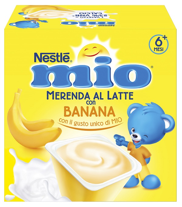 MIO MERENDA BANANA 4 X 100 G - Farmacia-flash.it