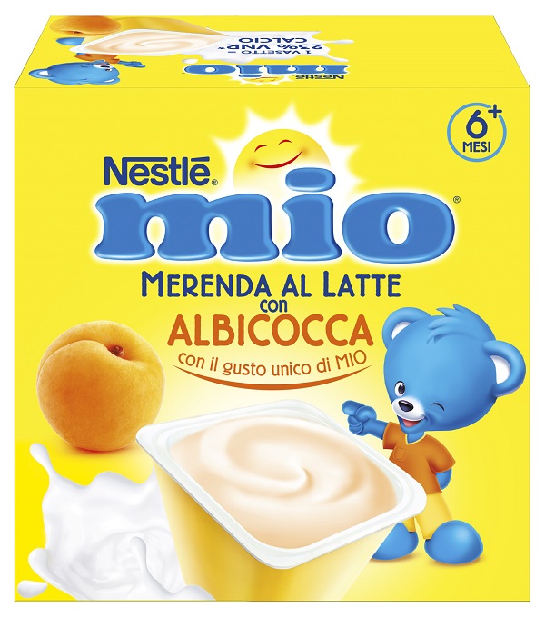 NESTLE' MIO MERENDA ALBICOCCA 4 X 100 G - Farmacia-flash.it