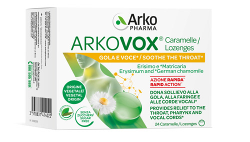 ARKOVOX MENTA/EUCALIPTO 24 CARAMELLE - Farmacia-flash.it