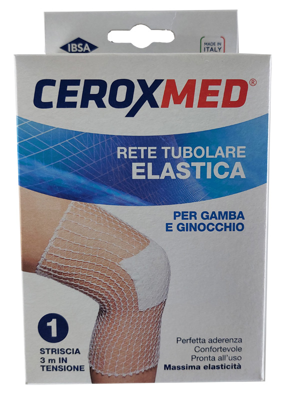 CEROXMED RETE TUBOLARE GAMBA/GINOCCHIO 3 M 1 PEZZO - Farmacia-flash.it