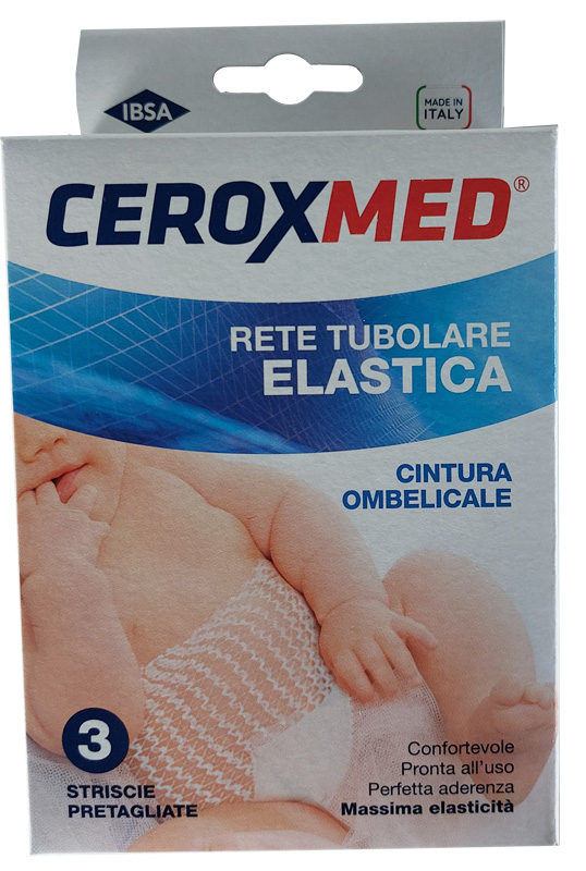 CEROXMED RETE TUBOLARE CINTURA OMBELICALE 3 PEZZI - Farmacia-flash.it