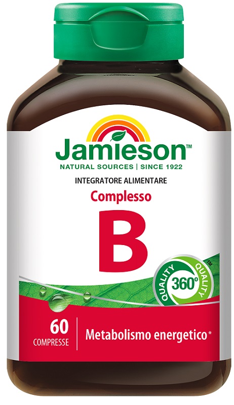 COMPLESSO B JAMIESON 60 COMPRESSE - Farmacia-flash.it