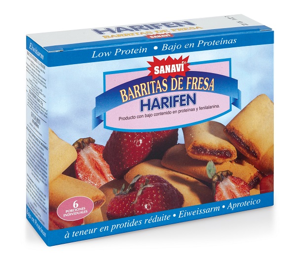 HARIFEN SNACK FRAGOLA 125 G - Farmacia-flash.it