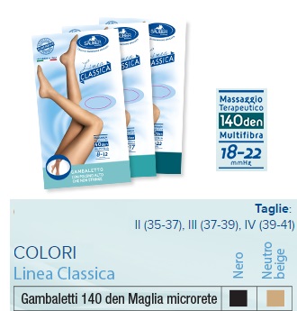 SAUBER GAMBALETTO 140 MAGLIA MICRORETE NEUTRO BEIGE 2 LINEA CLASSICA - Farmacia-flash.it