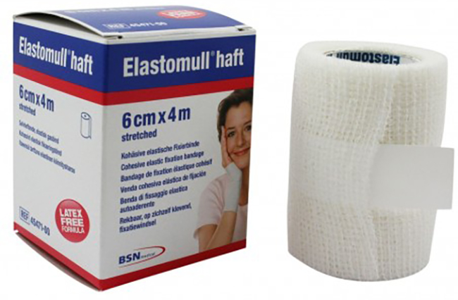 BENDA ELASTICA AUTOADESIVA ELAST HAFT 6X400CM - Farmacia-flash.it