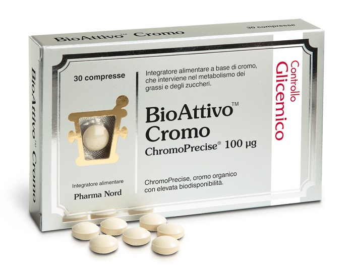 BIOATTIVO CROMO 30 COMPRESSE - Farmacia-flash.it