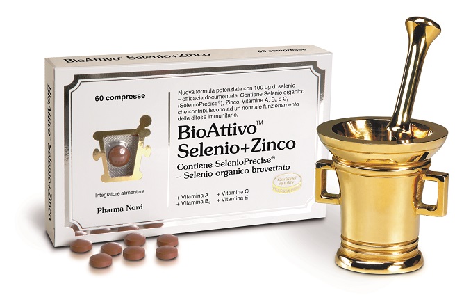 BIOATTIVO SELENIO + ZINCO 60 COMPRESSE - Farmacia-flash.it