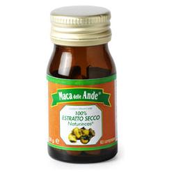 MACA DELLE ANDE ESTRATTO SECCO TITOLATO 0,6% 60 COMPRESSE NATURINCAS - Farmacia-flash.it