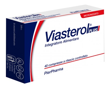 VIASTEROL PLUS 40 COMPRESSE - Farmacia-flash.it