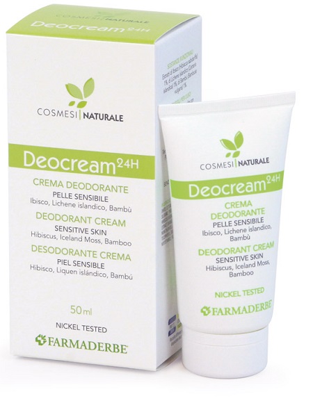 DEOCREAM CREMA DEODORANTE PELLI SENSIBILI 50 ML - Farmacia-flash.it