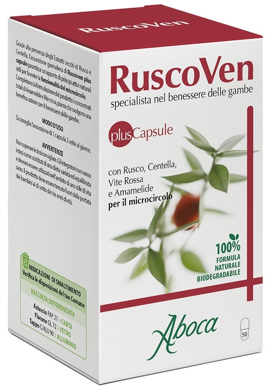 RUSCOVEN PLUS 50 CAPSULE - Farmacia-flash.it