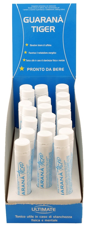 GUARANA TIGER 20 FLACONCINI 25 ML - Farmacia-flash.it