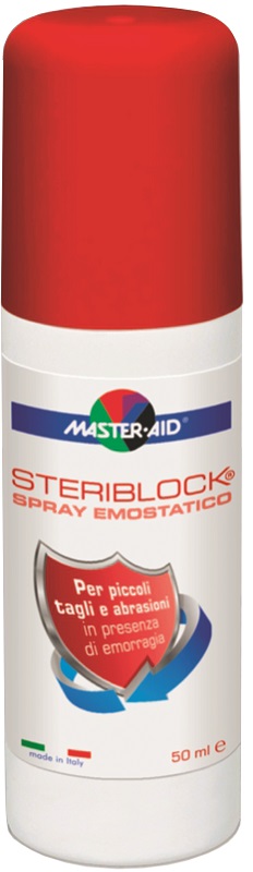 SPRAY EMOSTATICO MASTER-AID STERIBLOCK - Farmacia-flash.it