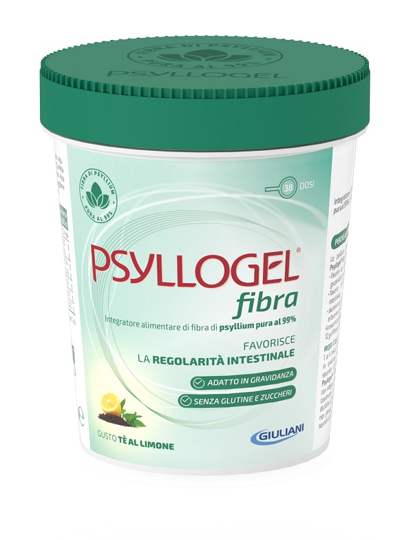 PSYLLOGEL FIBRA TE LIMONE VASO 170 G - Farmacia-flash.it