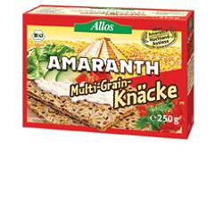 ALLOS CRACKERS INTEGRALI DI SEGALE ED AMARANTO CON SEMI MISTI SENZA LIEVITO 250 G - Farmacia-flash.it