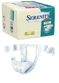 PANNOLONE PER INCONTINENZA SERENITY VESTE EXTRA L 15 PEZZI - Farmacia-flash.it