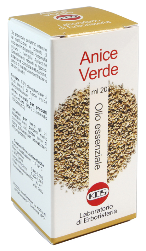 ANICE VERDE OLIO ESSENZIALE GOCCE 20 ML - Farmacia-flash.it
