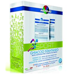 GHIACCIO ISTANTANEO MASTER-AID SPORT PER TERAPIA DEL FREDDO 2 PEZZI - Farmacia-flash.it