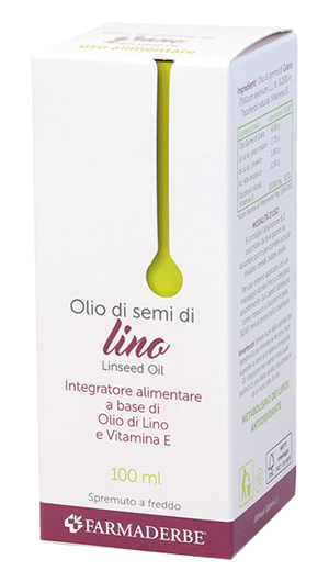 OLIO ALIMENTARE SEMI LINO 100 ML - Farmacia-flash.it