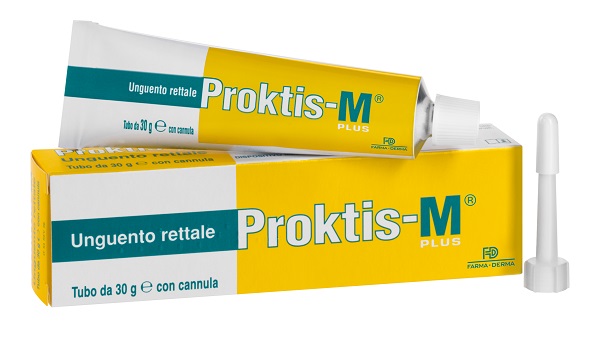 UNGUENTO RETTALE PROKTIS/M PLUS 30G CON CANNULA - Farmacia-flash.it