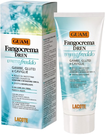 GUAM FANGOCREMA DREN EFFETTO FREDDO 200 ML - Farmacia-flash.it