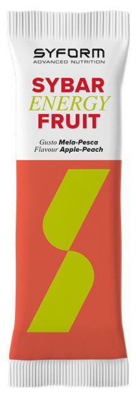 SYBAR ENERGY FRUIT BARRETTA MELA/PESCA 40 G - Farmacia-flash.it