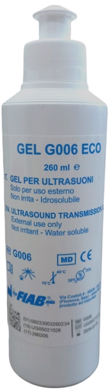 GEL PER APPARECCHI AD ULTRASUONI 260G - Farmacia-flash.it