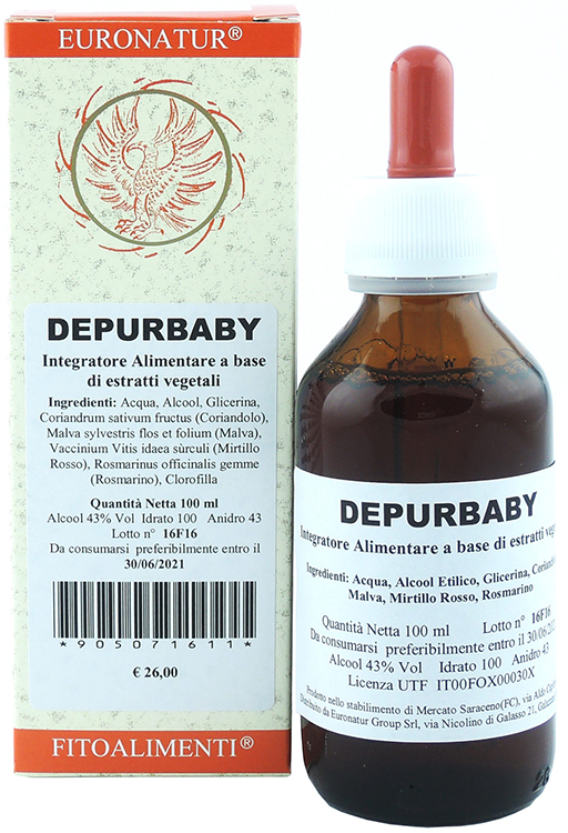 DEPURBABY GOCCE 100 ML - Farmacia-flash.it