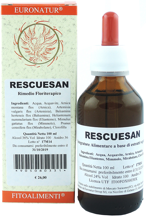 RESCUESAN GOCCE 100 ML - Farmacia-flash.it