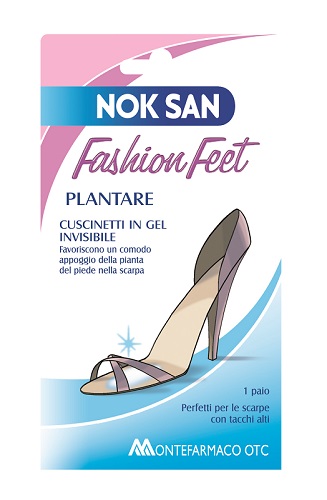 NOK SAN FASHION CUSCINETTO GEL PLANTARE - Farmacia-flash.it