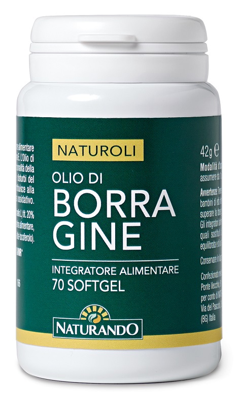 I NATUROLI OLIO DI BORRAGINE 70 CAPSULE - Farmacia-flash.it
