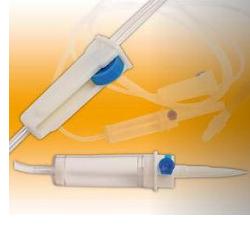 DEFLUSSORE PER INFUSIONE STERILE FLEBO SENZA AGO CON ROLLER CURA IN APIROGENO MONOUSO 1 PEZZO - Farmacia-flash.it