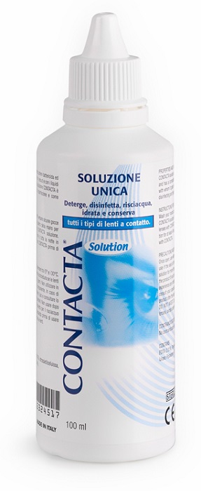 SOLUZIONE UNICA ISOTONICA CONTACTA 100ML - Farmacia-flash.it
