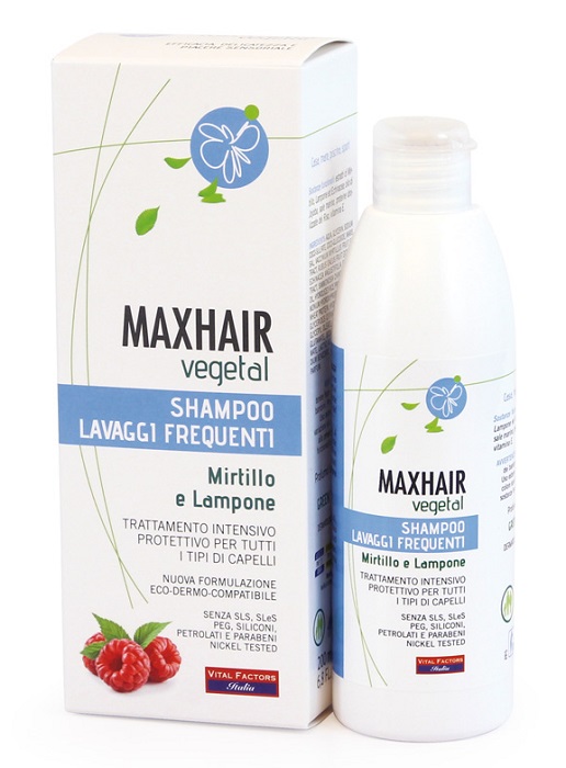 MAX HAIR VEGETAL SHAMPOO PER LAVAGGI FREQUENTI 200 ML - Farmacia-flash.it