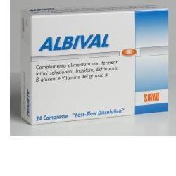 ALBIVAL PROBIOTICO 24 COMPRESSE - Farmacia-flash.it