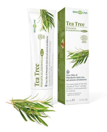 BIOSLINE TEA TREE POMATA EUDERMICA CERT ECOCERT 50 ML - Farmacia-flash.it