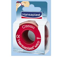 CEROTTO ROCCHETTO HANSAPLAST CLASSIC 5MX2,50CM 1 PEZZO - Farmacia-flash.it