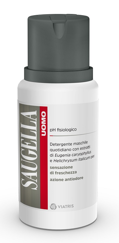 SAUGELLA UOMO PH FISIOLOGICO DETERGENTE MASCHILE 200 ML - Farmacia-flash.it