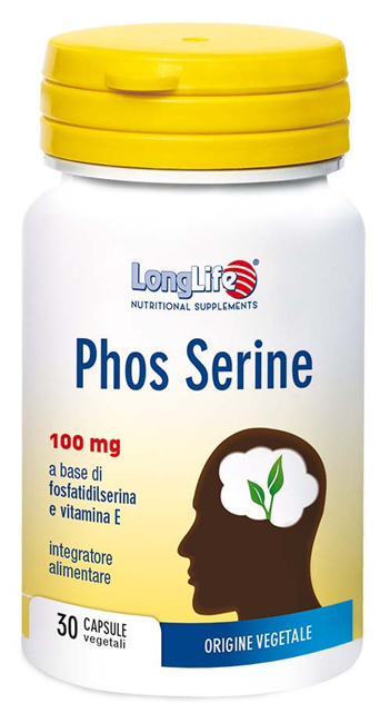 LONGLIFE PHOS SERINE 30 CAPSULE - Farmacia-flash.it