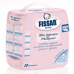 FISSAN TELI IGIENICI 60X60 CM 10 PEZZI - Farmacia-flash.it