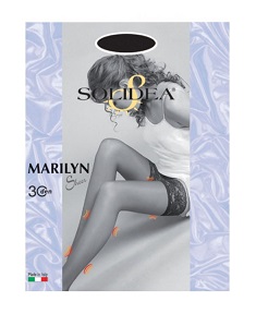 MARILYN 30 SHEER CALZA AUTOREGGENTE CAMEL 1 - Farmacia-flash.it