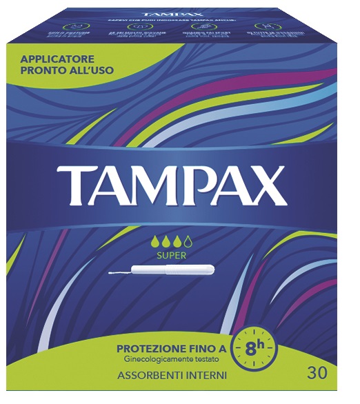 TAMPAX BLUE BOX SUPER 30 PEZZI - Farmacia-flash.it