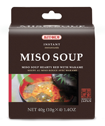 MITOKU ZUPPA DI MISO ISTANTANEA ALLE ALGHE 4 BUSTINE DA 10 G L'UNA - Farmacia-flash.it