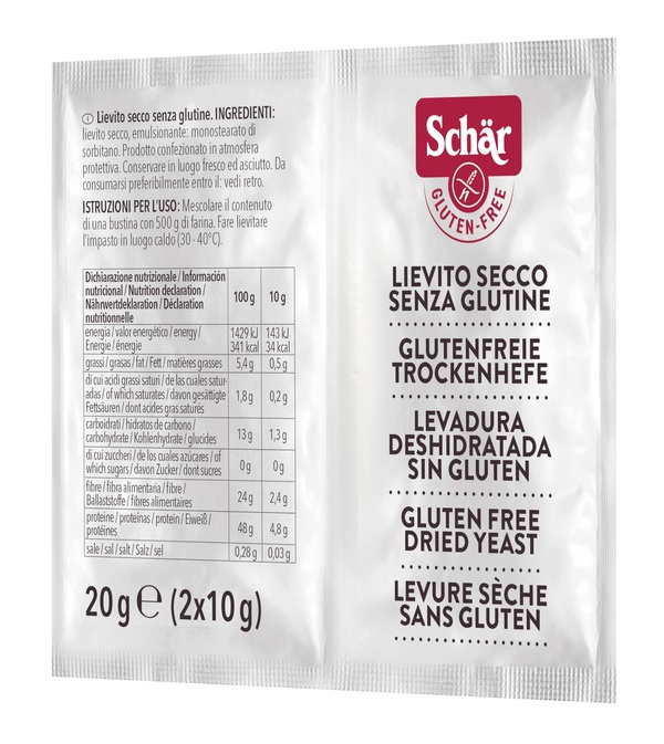 SCHAR LIEVITO SECCO 2 BUSTINE DA 10 G - Farmacia-flash.it