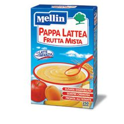 MELLIN PAPPA LATTE FRUTTA 250 G NUOVO FORMATO - Farmacia-flash.it