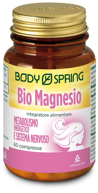 BODY SPRING BIO MAGNESIO 60 COMPRESSE - Farmacia-flash.it