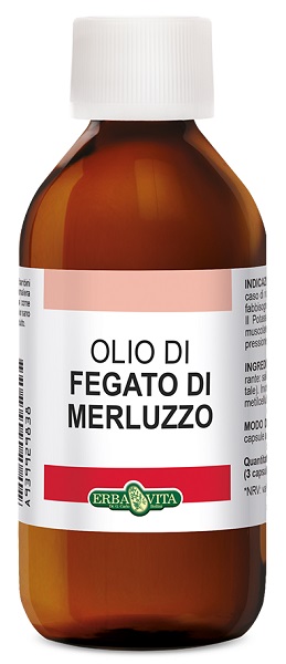 OLIO FEGATO MERLUZZO 100 ML - Farmacia-flash.it